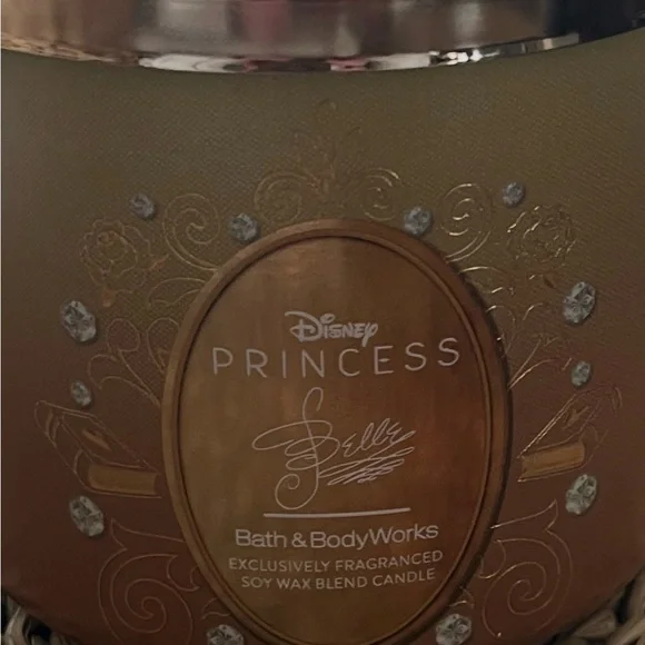 NWT Bath & Body Works Disney Belle 3 wick candle - - Picture 4 of 4